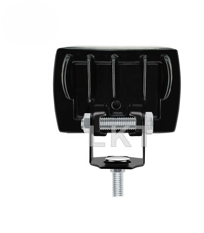 12V–80V Waterproof LED Car and  Motorcycle Light – Dual Color Yellow/White Front Position Headlight with Strobe for E-Bikes & Motorbikes