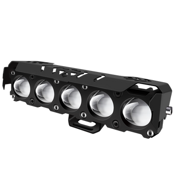 5-Lens LED Motorcycle Spotlight – 5064 Beads Headlight Driving Fog Work Lamp for Bikes, Cars & Trucks