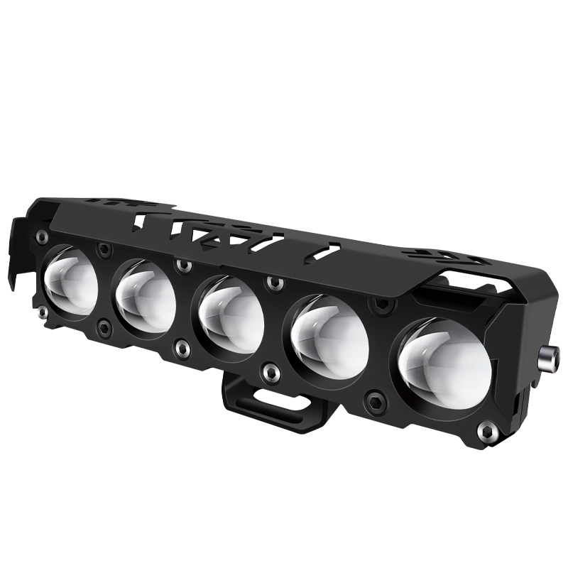 5-Lens LED Motorcycle Spotlight – 5064 Beads Headlight Driving Fog Work Lamp for Bikes, Cars & Trucks