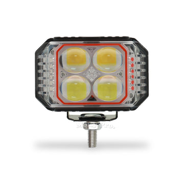 New Arrival Auxiliary LED Fog Lamp for Cars , Jeep Metal Material Color LED Driving Fog Light